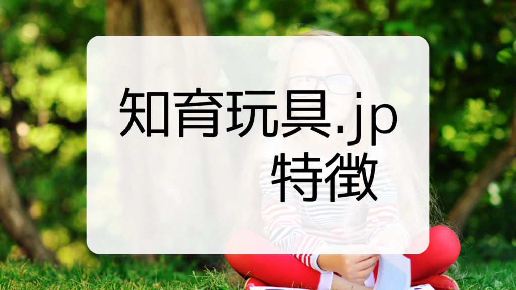 知育玩具.jp特徴